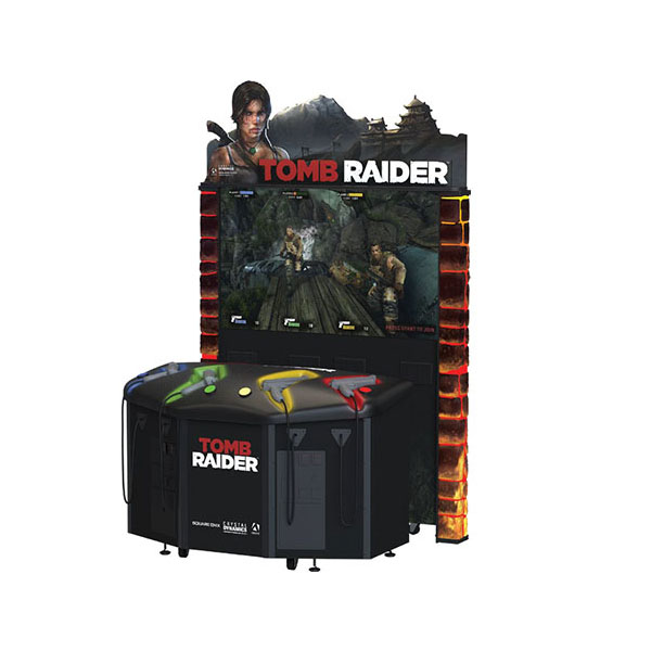 Adrenaline Amusement Tomb Raider 65" Arcade Game Redemption