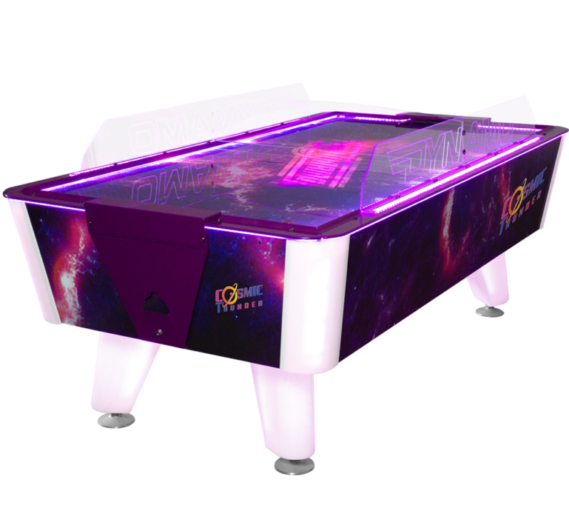 CosmicThunder Shaffer Distributing Air Hockey Table