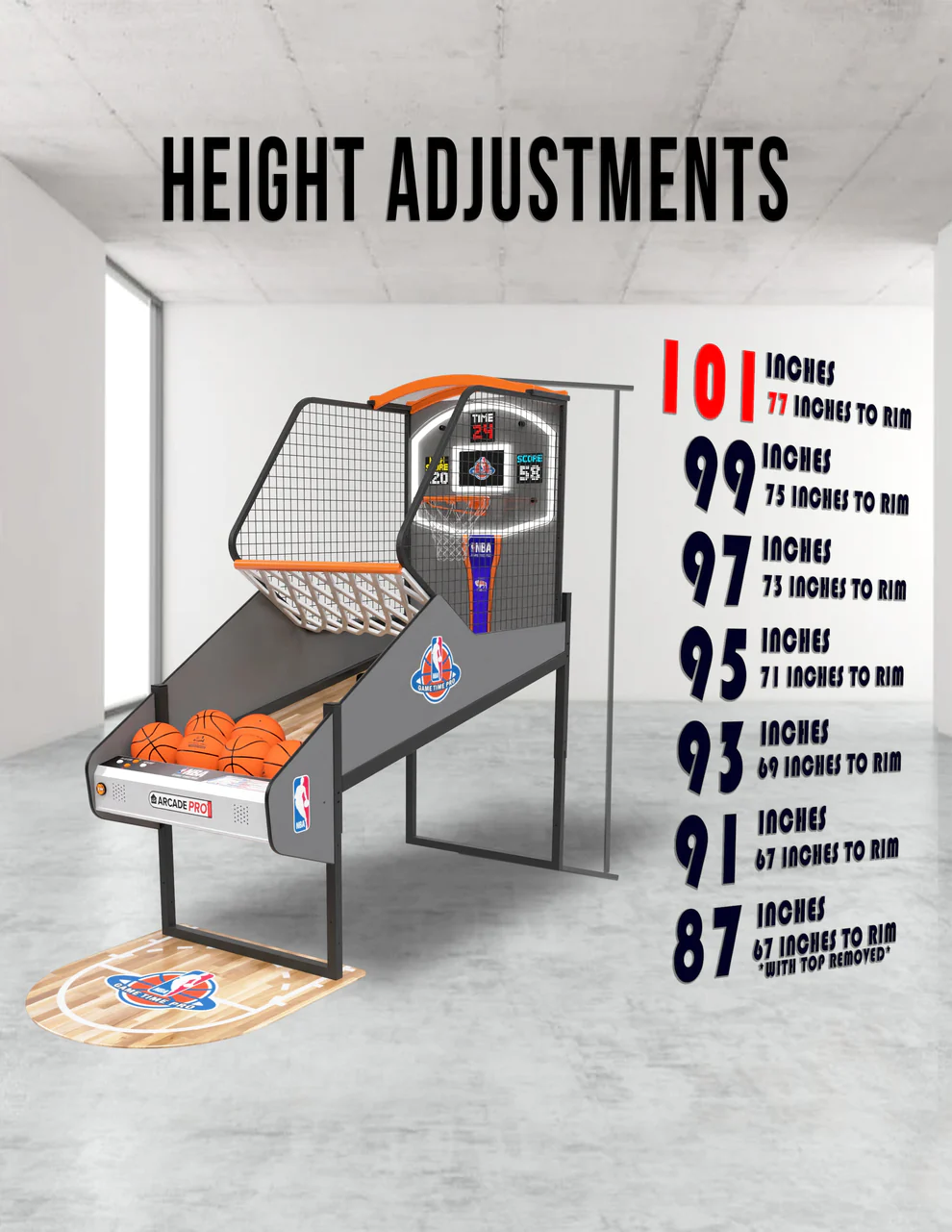 Height Adjustments