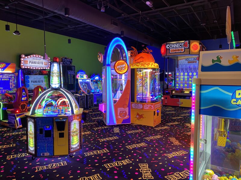 Family Entertainment Center, Arcade Game Room
